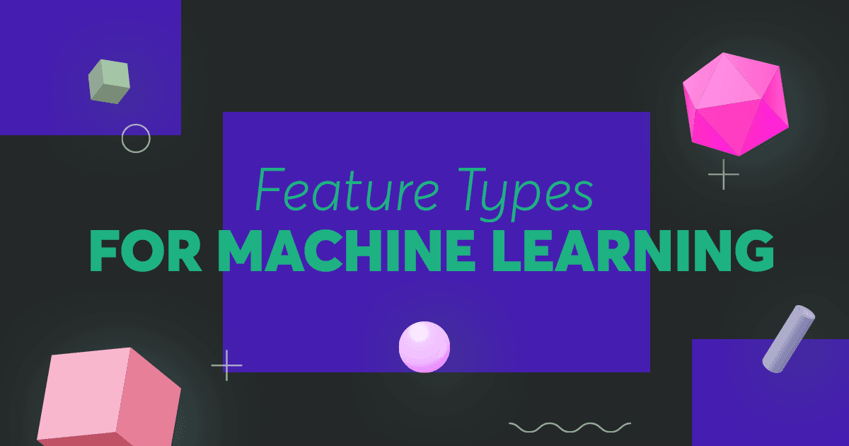 Feature types für Machine Learning