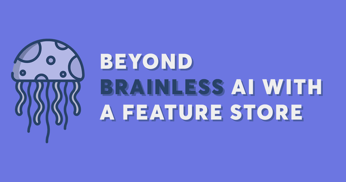 Beyond Brainless AI with a Feature Store
