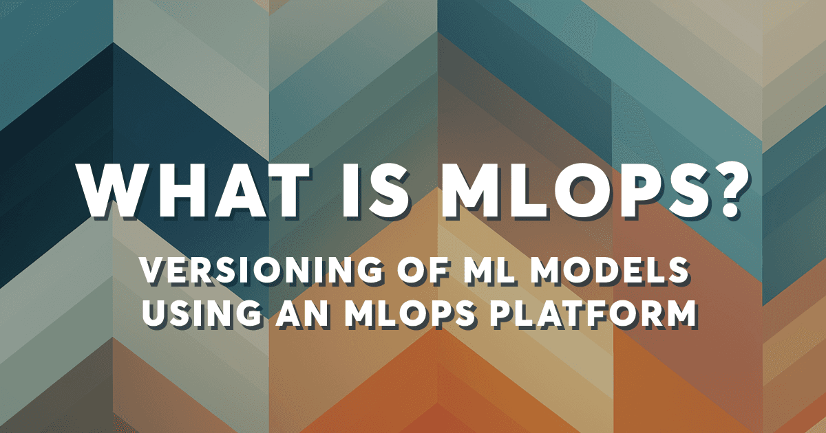 What is MLOps?