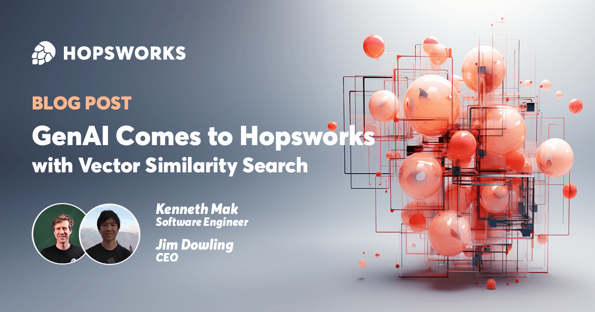 GenAI comes to Hopsworks with Vector Similarity Search