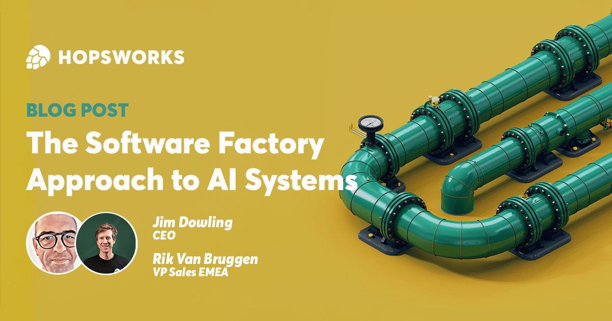 The Enterprise Journey to introducing a Software Factory for AI Systems