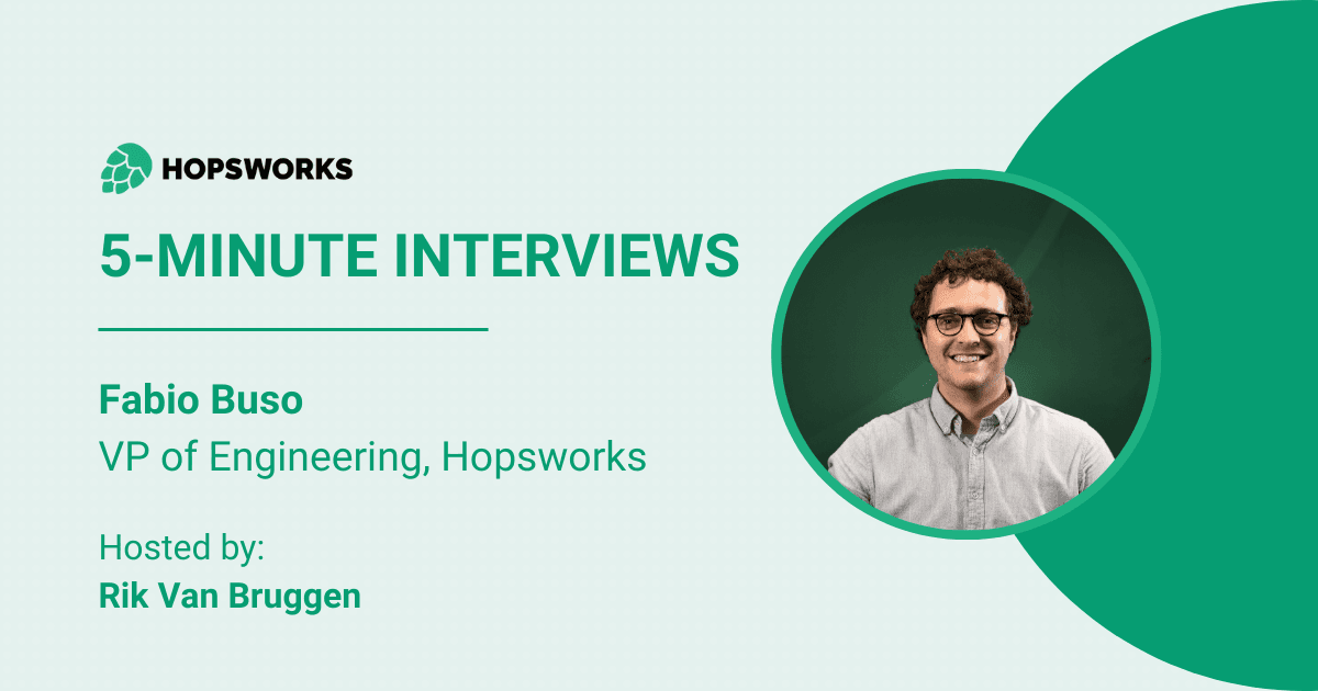 5-minute Interview with Fabio Buso