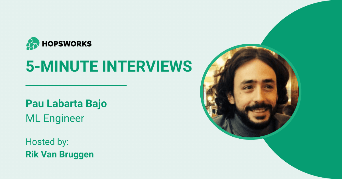 5-minute Interview with Pau Labarta Bajo