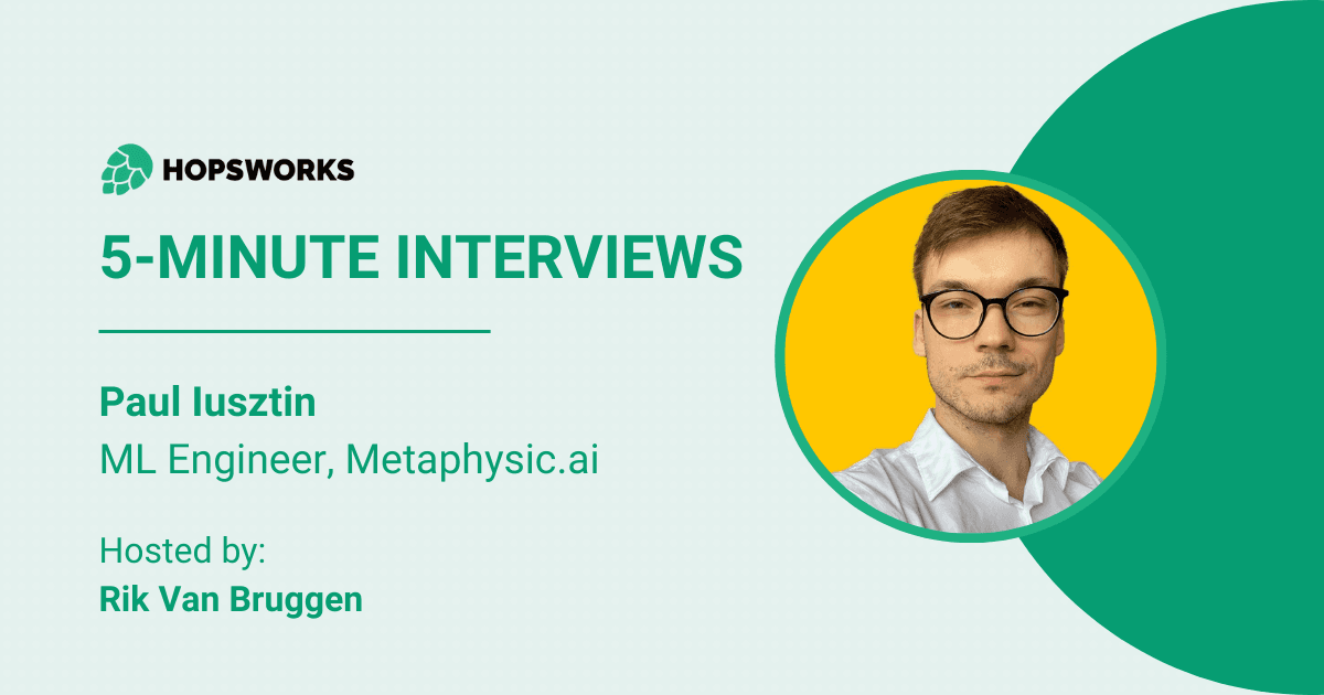 5-minute interview with Paul Iusztin