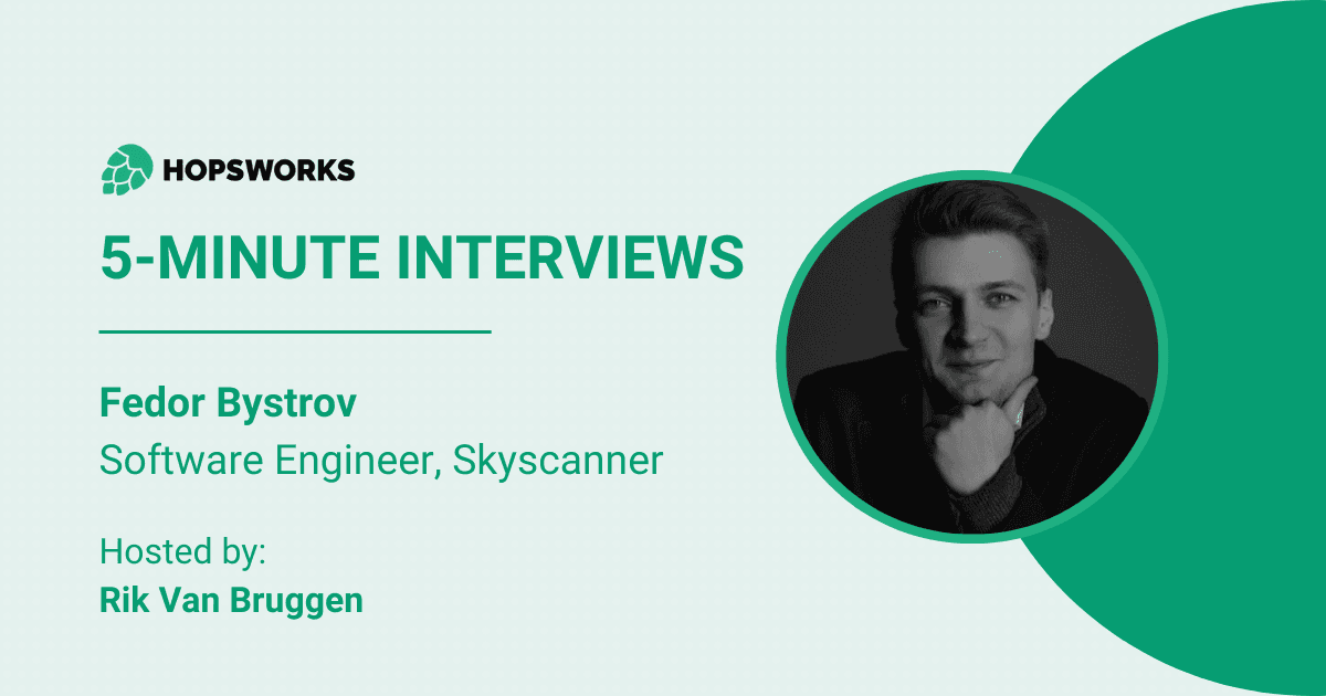 5-minute interview with Fedor Bystrov