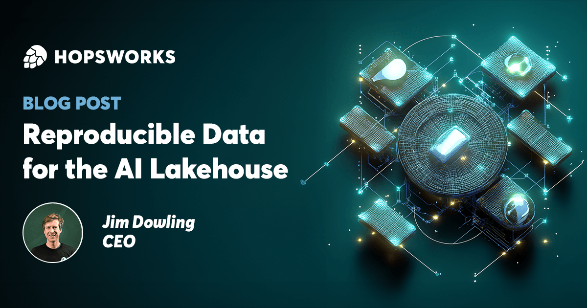 Reproducible Data for the AI Lakehouse