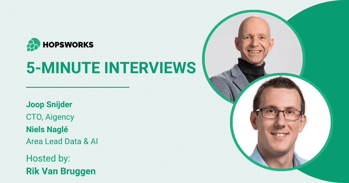 5-minute interview Niels Naglé and Joop Snijder