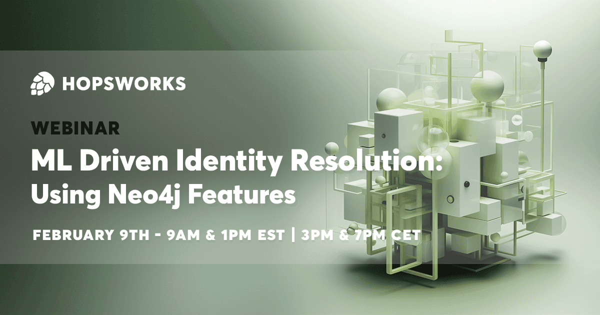 ML Driven Identity Resolution using Neo4j features