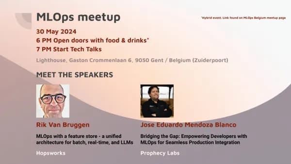 MLOps with a Feature Store - A Unified Architecture for Batch, Real-time, and LLMs