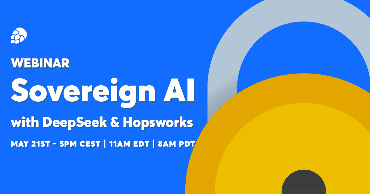 Sovereign AI with DeepSeek and Hopsworks