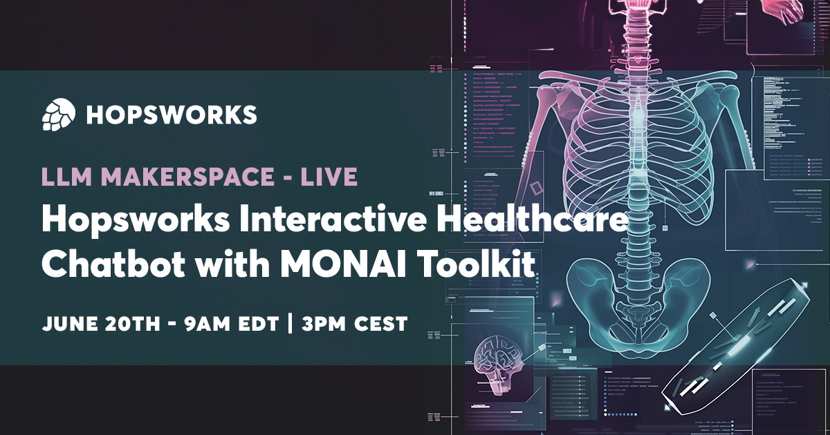 Hopsworks Interactive Healthcare Chatbot with MONAI Toolk... | Hopsworks