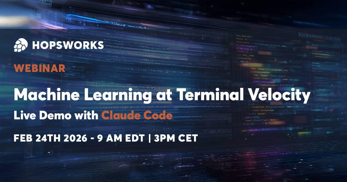 Machine Learning at Terminal Velocity - Events | Hopsworks
