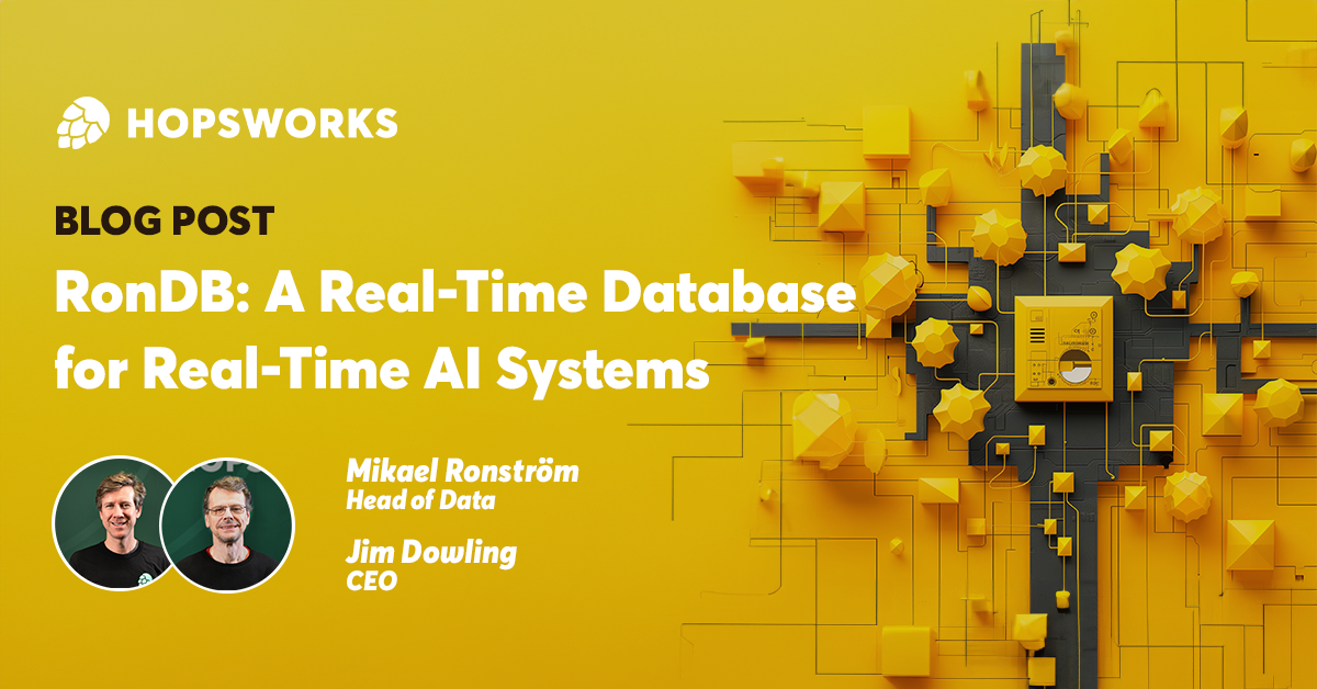 RonDB: A Real-Time Database for Real-Time AI Systems | Hopsworks